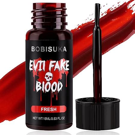 fake blood on clothing stains|washable stage blood.